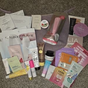 Assorted Skincare and Beauty Samples